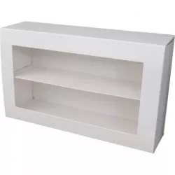 Makaronrqbox fehér 20,8 x 12,4 x 5,5 cm (12 darabhoz)