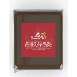 SweetArt tortabevonó és modellező fondant vaníliás Brown (250 g)