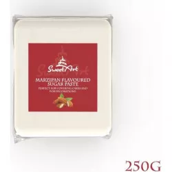 SweetArt töltő és modellező massza marcipán ízű fehér (250 g)