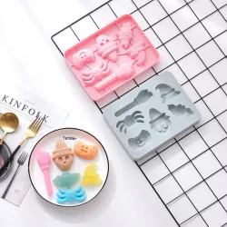 Süti- és cukorkakészítő silikon forma Halloweenhez