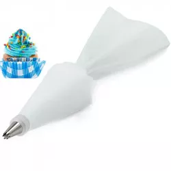 Zamrazovací tasak cukrářský 30 cm průhledný