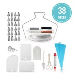 Díszítő torta készlet 38 darab