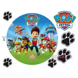 Kajakpapír a kivágás Paw Patrol - Pictu Hap
