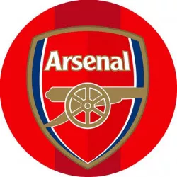 Ételpapír Arsenal 19,5 cm