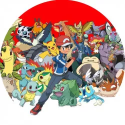 Ehető Pokemon papír 19,5 cm