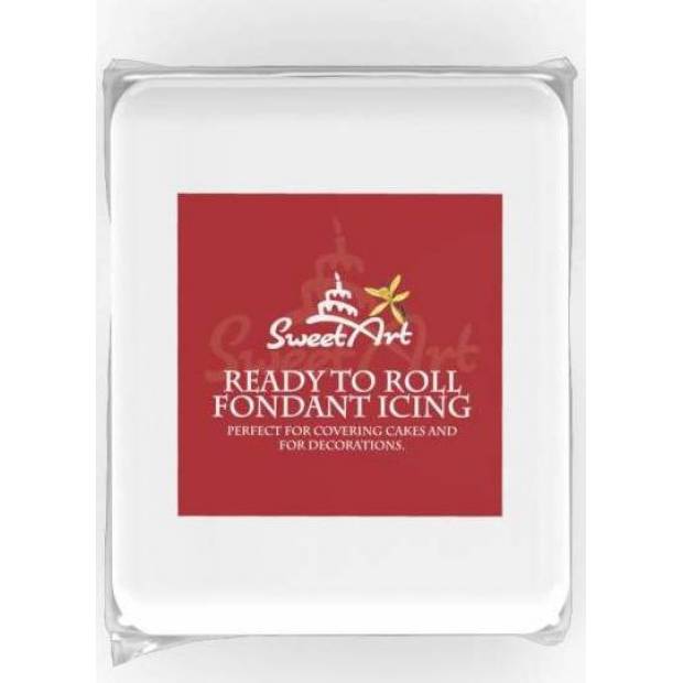 SweetArt bevonó és modellező paszta vanília fehér (250 g)