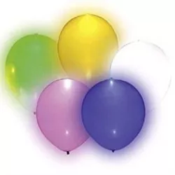 Latex LED lufikákok, 5 darab