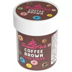 SweetArt gélfesték Coffee Brown (30 g)