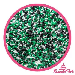 SweetArt tortabevonó fondant morzsa Football mix (90 g)