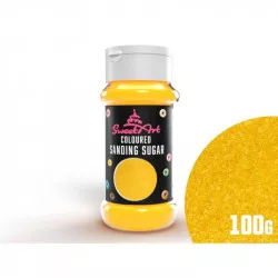 SweetArt dekorációs cukor sárga (100 g)