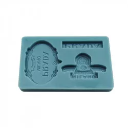 Szilikon forma prada 10x7 cm