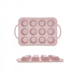 Muffinféle lap kemény perem 37,5x22 cm bézs