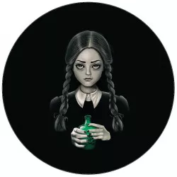 Wednesday ehető papír mérgezővel