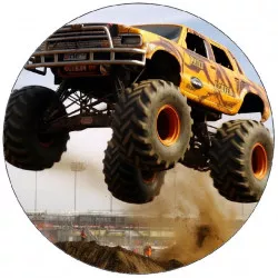 Élelmiszerpapír Monster truck ugrásnál 19,5 cm-nél