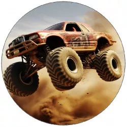 Eszpresszpapíros Monster truck 19,5 cm