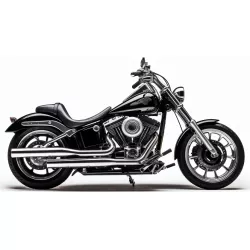 Ételpapír motorkával Harley 19,5 cm