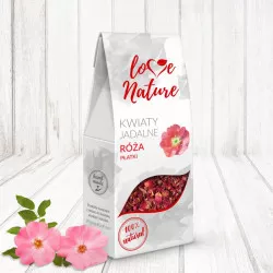 Élő virágok rózsasziromokra vágott 20 g 100% természetes - Love Natur