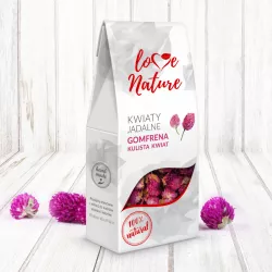 Egész ehető gomfréta virágai 10 g 100% természetes - Love Natur