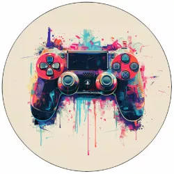 Ételpapír PlayStation–kezelő, 02 19,5 cm