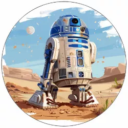 Ételpapír Star Wars R2-D2 19,5 cm