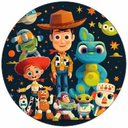 Ételpapír Toy Story Woody az űrben 19,5 cm