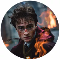 Élelmezési papír Harry Potter akcióban 19,5 cm