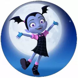 Ételpapír Vampirina 19,5 cm