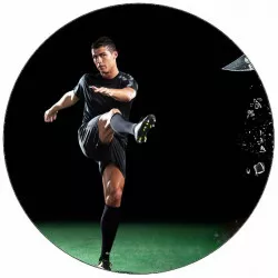 Elvileg ehető Cristiano Ronaldo papír, kivitel 19,5 cm