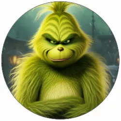 Ételpapír dühös Grincs 19,5 cm