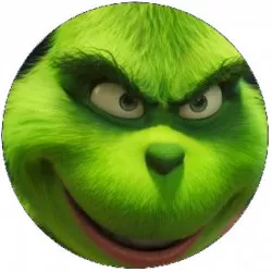 Grincs mosolygó evőpapírja 19,5 cm