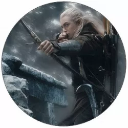 Élhető papír A Gyűrűk Ura Legolas a viharban 19,5 cm