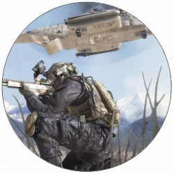Kajálható papír Call of Duty guggoló férfi 19,5 cm