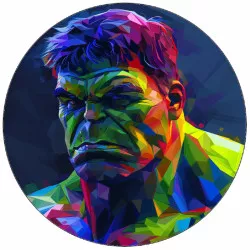 Ételpapír Hulk színes animációval 19,5 cm