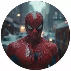 Fogyasztható papír Spiderman Teramo 19,5 cm