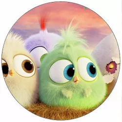 Élő papír Angry Birds kölykei a fészekben 19,5 cm
