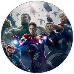 Eszpresszpapír Avengers csapat 19,5 cm
