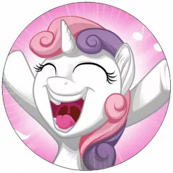 Elhető papír My little pony Bella 19,5 cm