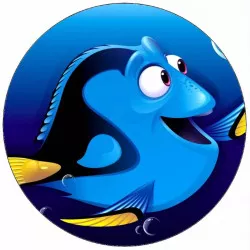 Dory ehető papíra 19,5 cm