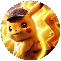 Pikachu ehető papír 19,5 cm