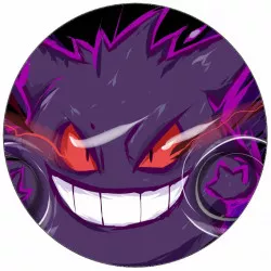 _ehető papír Pokémon Gengar 19,5 cm_