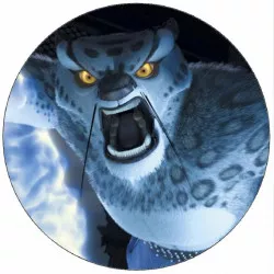 Élelmiszerpapír Kung Fu Panda Tigris 19,5 cm