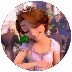 Kajálható papír A hajní Locika és Pascal 19,5 cm