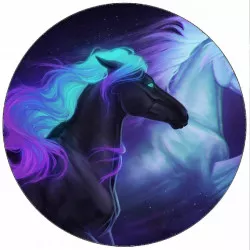 Étterem papír neon lovagok fantázia 19,5 cm