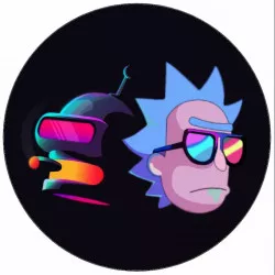 Ételpapír Futurama Bender és Rick 19,5 cm
