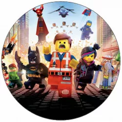 Élelmezési papír Lego hősök 19,5 cm