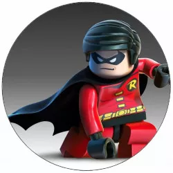 Esznek papír Lego Robin 19,5 cm