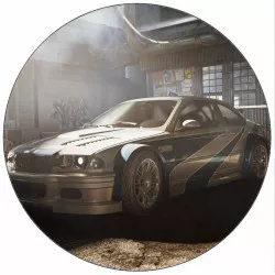 Ehető papír Need for Speed BMW 3 csíkokkal 19,5 cm
