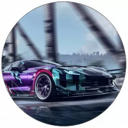 Fogyasztható papír Need for Speed Corvette 19,5 cm