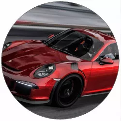 Fogyasztható papír GTA Porsche 911 19,5 cm