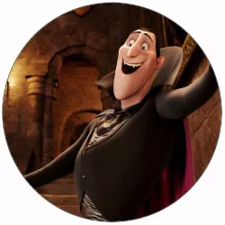 Étterempapír Hotel Transylvania Drakula 19,5 cm